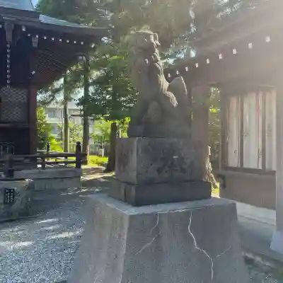 奥田神社の狛犬