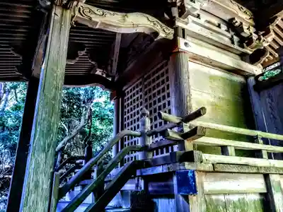 諏訪社の本殿・本堂