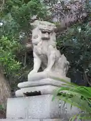 岡崎神社の狛犬