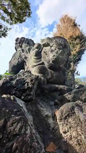 菊田神社の狛犬