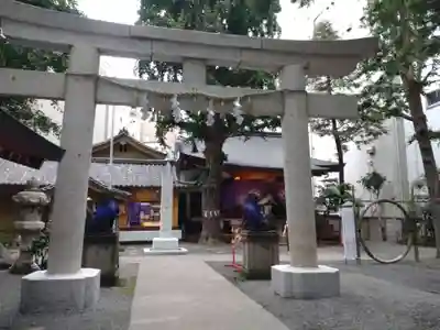 日本橋日枝神社の鳥居
