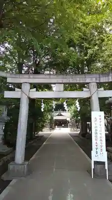 日枝神社水天宮の鳥居