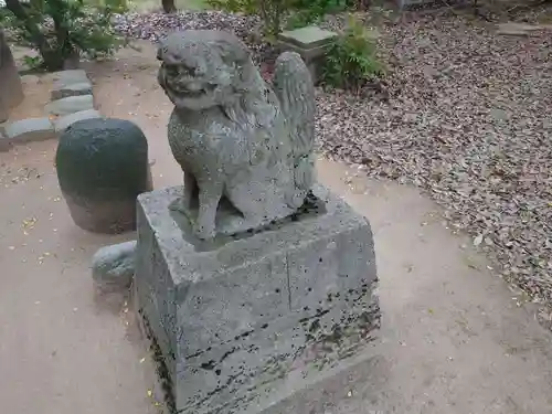 新川神社の狛犬