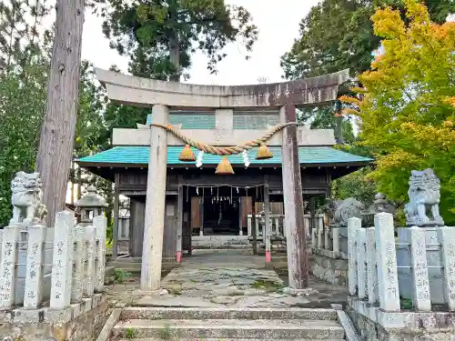 廣嶺神社の鳥居