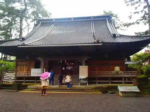 重蔵神社の本殿