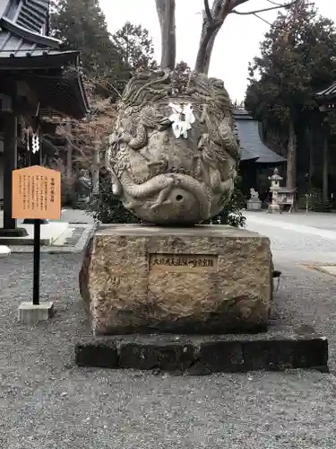 冨士御室浅間神社の狛犬