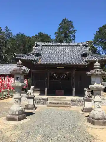 素盞嗚社の本殿・本堂