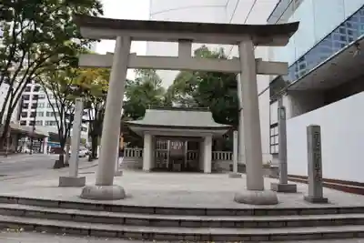 宇都宮二荒山神社の鳥居