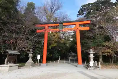 鏡作坐天照御魂神社の鳥居
