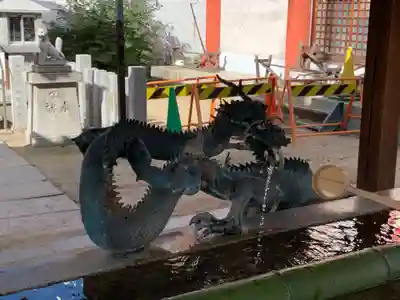 敷津松之宮　大国主神社の手水舎