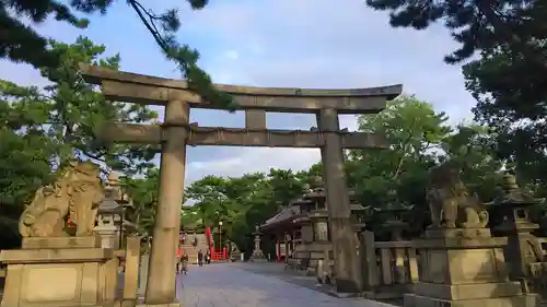 住吉大社の鳥居