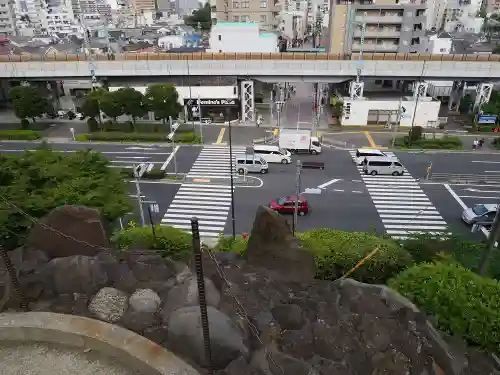 品川神社の景色