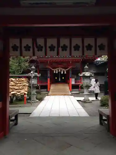 金澤神社の本殿