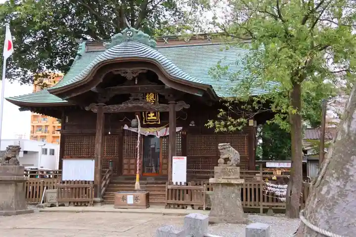 阿邪訶根神社の本殿・本堂