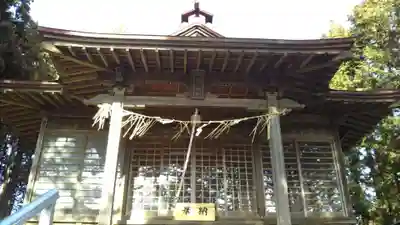 諏訪神社の本殿・本堂