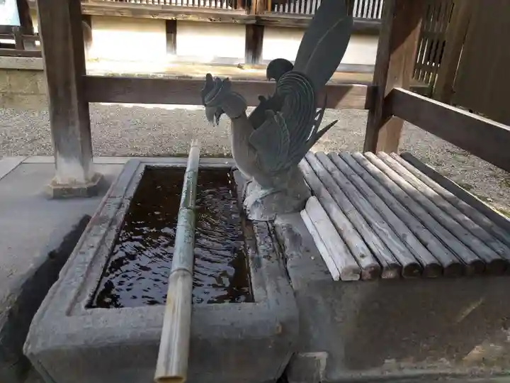 法隆寺の手水舎