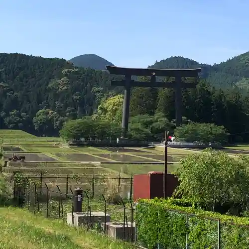 大斎原（熊野本宮大社旧社地）の鳥居