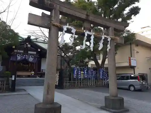 稲毛神社の鳥居