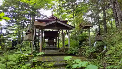 白金神社の本殿