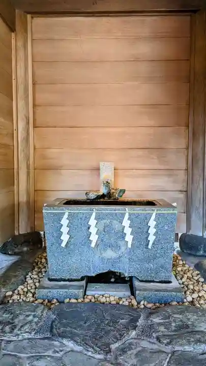 櫻木神社の手水舎