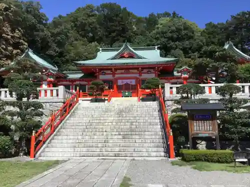 足利織姫神社の本殿