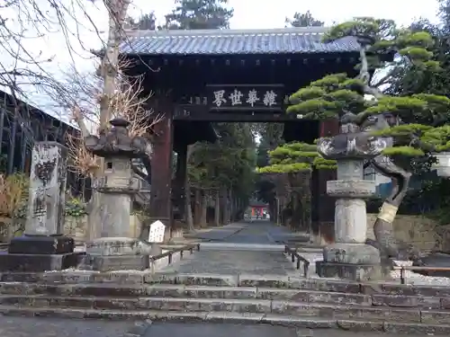 恵林寺の山門