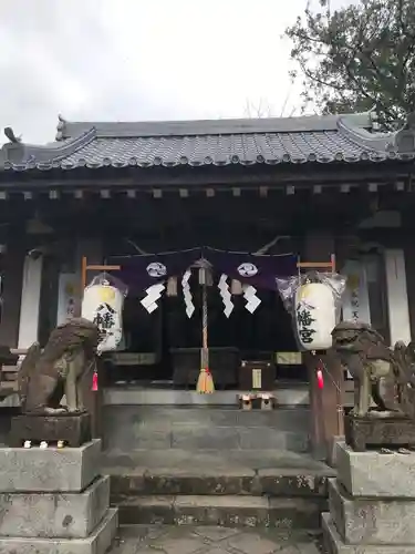 中川八幡神社の本殿・本堂