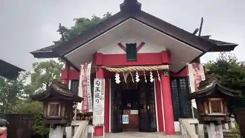 元郷氷川神社の本殿