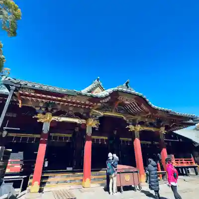 根津神社の本殿・本堂