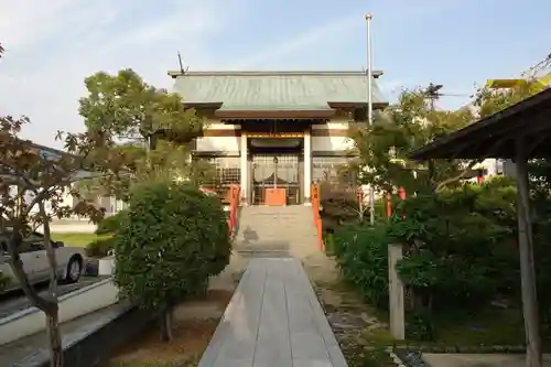 泉州磐船神社の本殿