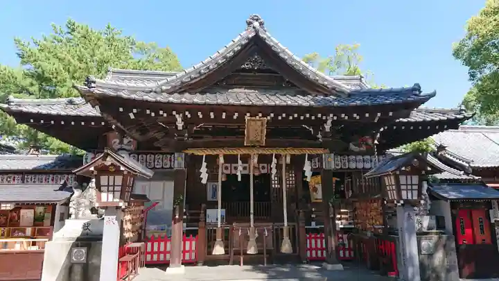 高知八幡宮の本殿・本堂