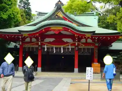 越ヶ谷久伊豆神社の本殿・本堂