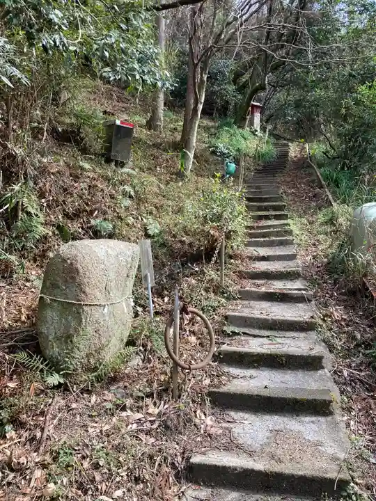 石鎚神社の景色