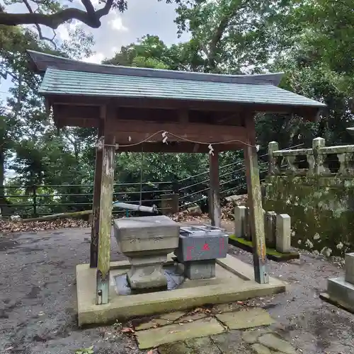 海童神社の手水