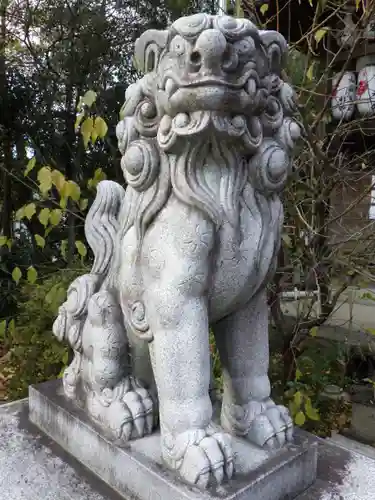 羽束師坐高御産日神社の狛犬