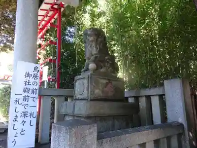 居木神社の狛犬
