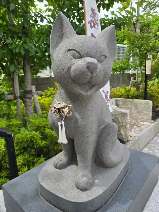駒込妙義神社の狛犬