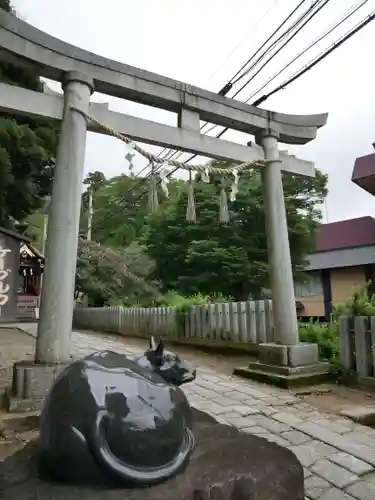 筑波山神社の鳥居