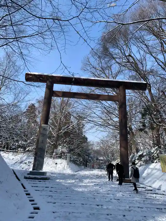 北海道神宮の鳥居