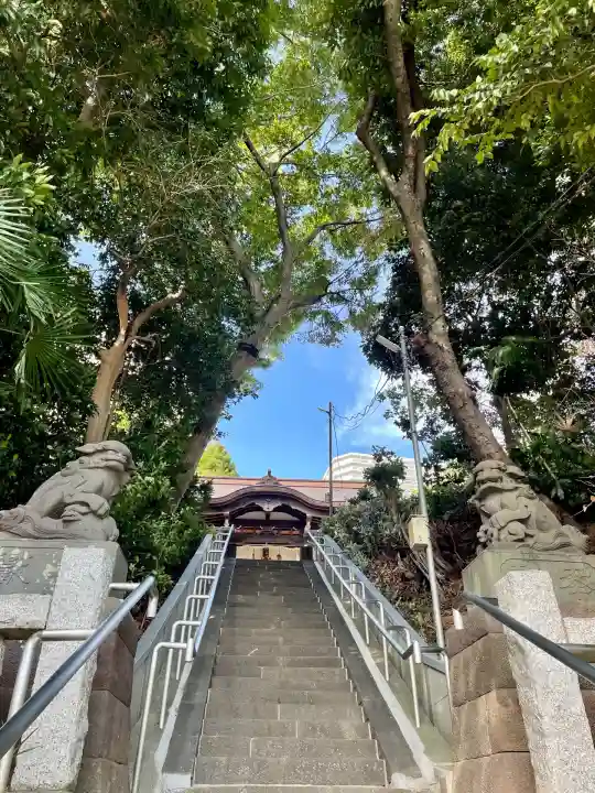 白旗神社(品濃白旗神社)(神奈川県)