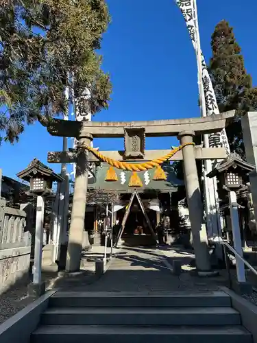 奥田神社の鳥居