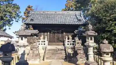 河俣下神社(一色川俣)の本殿・本堂