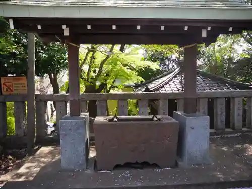 南大谷天神社の手水舎
