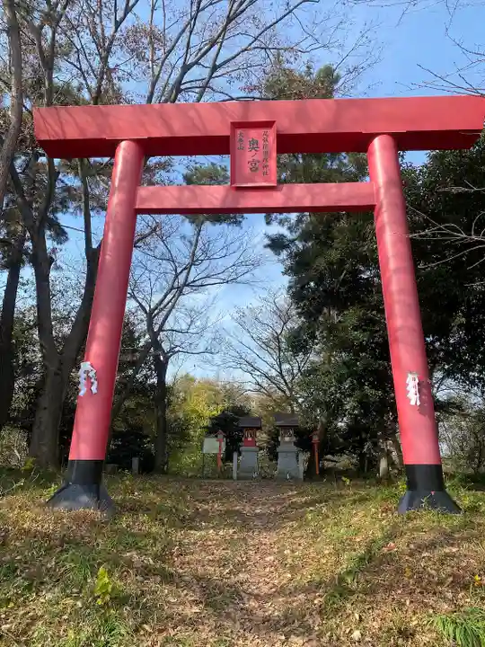 尾張猿田彦神社 奥宮の鳥居