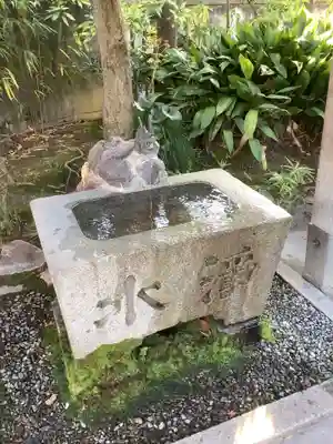 矢合観音の手水舎