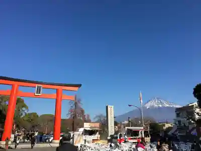 富士山本宮浅間大社の鳥居