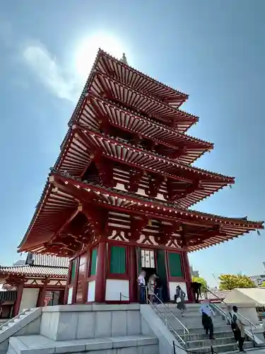 四天王寺の塔