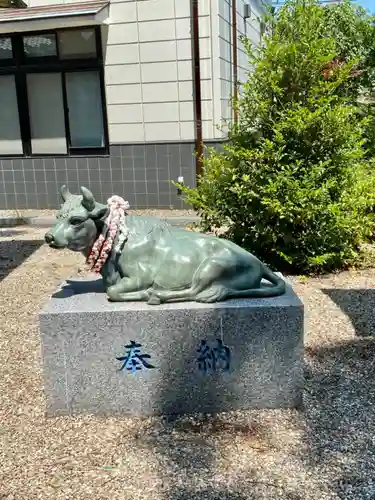 八幡神社の狛犬