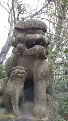 蘇我比咩神社の狛犬