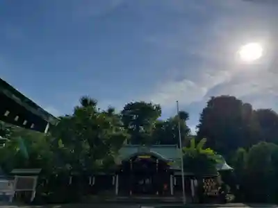 白金氷川神社の本殿・本堂